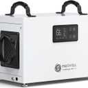 145 Pints Commercial Dehumidifier for Crawl Space, Energy Star Certified Dehumidifier with Drain Hose Compact for Large Basement Industrial Water Damage