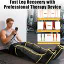 Air Compression Leg Massager, Professional Sequential Foot & Full Leg Massager for Circulation and Pain Relief, Fast Recovery Compression Boots for Athletes, Gifts for Men Women