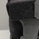 United Ortho USA14115 Short Air Cam Walker Fracture Boot, Medium, Black
