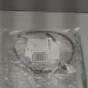 YUCHENSHLP 24" Universal Adjustable Throttle Cable Assembly  Black Braided Stainless Steel Housing