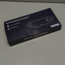 Heated Eye Mask for Dry Eyes - Silk Cordless Warm Eye Compress Moist Heat, Eye Heating Pad for Stye Treatment, Tired Eyes, Sleep, Travel, Washable, Rechargeable, Black