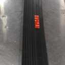 1.2" Rise Threshold Ramps for Doorways, 35.5" Wide Natural Rubber Power Wheelchair Ramp is Adjustable and Cuttable for Doorways, Curb, Sweeper, Power Scooters, 2000 Lbs Load Capacity