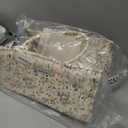 Blissful Diary Floral Diaper Caddy Organizer, Stylish Nursery Storage Basket, Gift for Baby Shower, Baby Registry Must Have, Newborn Essentials, Pastoral Daisy