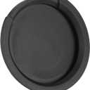 86mm Palstic Guitar Soundhole Cover Feedback Buffer Protector for Folk and Classical Guitar(Black) Acoustic Guitar Accessories