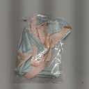 AKISS Satin Crib Sheet Pillow Cover Silk Bassinet Cradle Slip Reversible Use for Baby Girls Boys (Champagne & Mint) (Champague & Bleached Aqua)