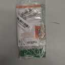 Defender Security U 9858 Sliding Patio Door Pin, 3/16 in. x 2-5/8 in., Steel Pin and Retaining Ring, Chrome Plated Finish (Single Pack) (Pack of 2)