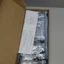 Universal TV Stand, Metal TV Legs for 20-65 inch LCD/LED/OLED/Plasma Flat&Curved Screen TV Height Adjustment with VESA 75x75mm to 800x500mm Max ML1760 (Black)