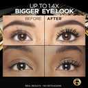 L'Oreal Paris Voluminous Panorama Mascara, Volumizing and Lengthening Mascara, Washable Longwear and Smudge Resistant Make Up, Black, 0.33 Fl Oz