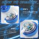 2025 New Shaky Ball Toy for Dogs, Vibrating Dog Ball,Shaking Dog Ball, Interactive Dog Ball,USB Rechargeable Automatic Moving Dog Toy Ball,for Small Medium Large Dogs(2PCS-A) (A)