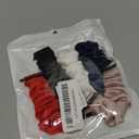 Beatlone Scrunchie Solo Loop Watch Bands Compatible for Apple Watch Band 38mm 40mm 41mm 42mm 44mm 45mm 46mm 49mm Soft Stretchy Women Elastic Strap for iWatch Series 11 10 9 8 7 6 5 4 SE Ultra 3 2 1 (Silver+Dark Blue+Pink Sand+China Red+Black)