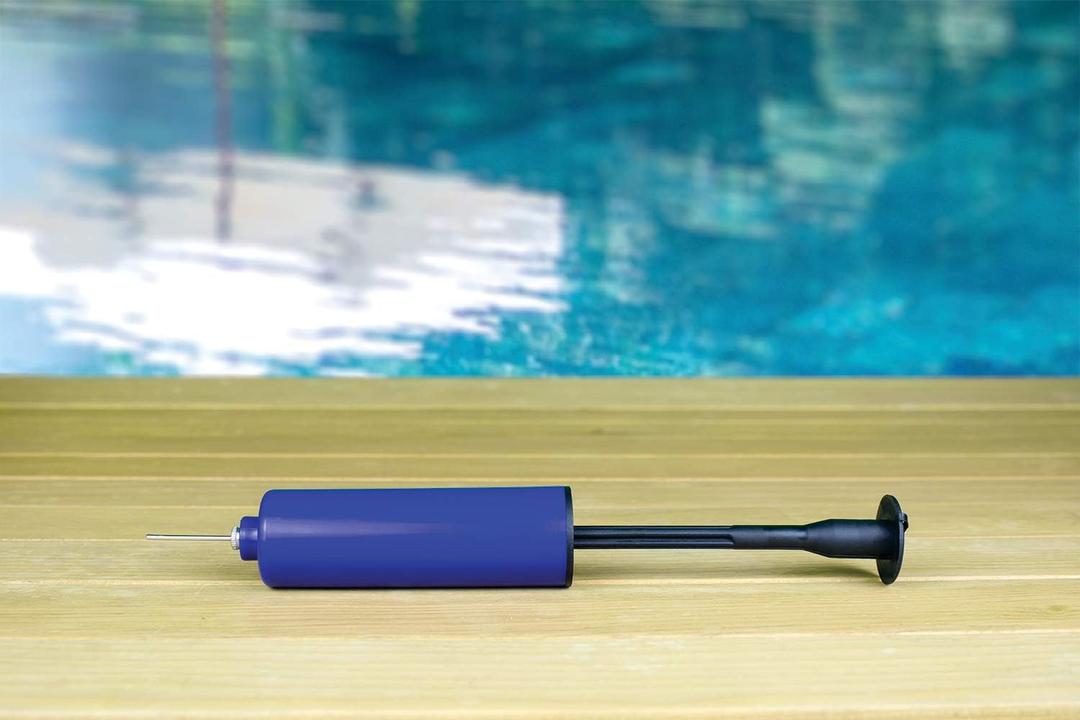 2 x Poolmaster Active Xtreme Mini Hand-Held Sport Ball Air Pump, Blue