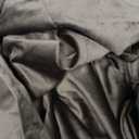 NICETOWN Brown Velvet Curtains 84 inches Length for Bedroom - Blackout Thermal Insulated Sound Reducing Heavy Matt Solid Room Darkening Drapes for Nursery (2 Panels, 52 x 84)