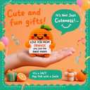 Crochet Orange Gift for Mom, Gifts for Mom, Mom Birthday Gifts, Mothers Day Gifts, Cute Keepsake Decor, I Love You Mom Gift from Daughter Son Husband