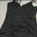 BRABIC Lace Bodysuit for Women Tummy Control Shapewear Sleeveless Tops V-Neck Backless Camisole Jumpsuit Shaper (XX-Large, Black)