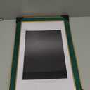Suede 11x17 Frame - Single Frame, Christmas Elegant Green 11 x 17 Poster Frame with Mat for 9x12, 11x17 Picture Frames for Artwork, Puzzles, Photos and Movie Posters