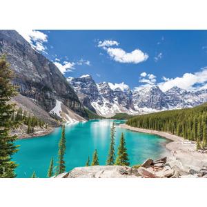 Jigsaw Puzzles for Adults 1000 Pieces Banff National Park Canada Rocky Mountain 1000 Piece Puzzle Thick Sturdy Cardboard Precise Interlocking Age 14+ Family Game