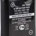 Motorola 1532 1300 mAh NiMH Rechargeable High-Capacity Battery Pack (Black)