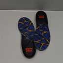 CRUVHEAL Work Orthotic Insoles - Anti Fatigue Medium Arch Support Shoe Insert Men Women - Plantar Fasciitis Flat Feet - Relieve Foot Pain - Work Boot Insoles Standing All Day (M, Blue) (M(Men 7.5-9||Women 8.5-10))