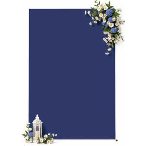 Square Arch Backdrop Cover, 6.6FT x 5.2FT Navy Blue Stretchy Spandex Fitted Square Arch Stand Cover for Birthday Party Wedding Ceremony Banquet Photo Decoration