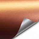 VViViD+ Premium Vinyl Wrap Film (3ft x 5ft, Matte Metallic Copper)