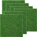 6 Pcs Fake Grass for Crafts 6 Inches Fairy Garden-Grass Artificial Grass Miniature Fake-Garden Grasses DIY-Grass Turf Decoration Fake Grasses Decor