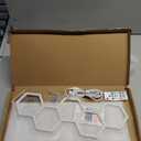 LED Gaming Neon Sign RGB Hexagon Lights for Wall Decor Light Up Kids Boys Room Game Room Man Cave Decorations