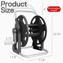 Garden Water Hose Reel Cart,Holds 50-60 Ft of 5/8 Inch Hose, Portable Hose Pipe Holder for Outside