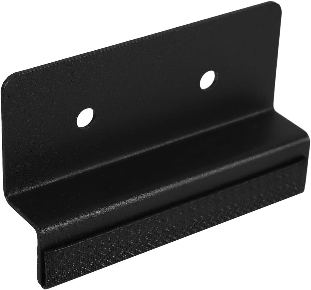 Cabinet Foot Pull for Trash Drawer Hidden Toe Kick Handle Easy DIY Installation Multifunctional Design Fits Various Kitchen Cabinet Styles 4.72X2.95 Inch