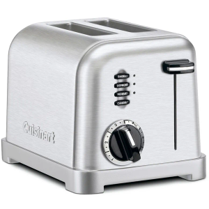 Cuisinart CPT-160 Metal Classic 2-Slice Toaster, Brushed Stainless