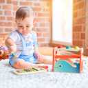B. toys Xylo Pound Whale Musical Instrument Wooden Hammer & Balls Developmental Toy for Toddlers 1 Year +