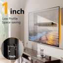 EZISE Studless TV Wall Mount for 12-55 Inch TVs, No Drill No Stud TV Wall Mount Holds up to 100lbs, Easy Install Universal Flat Screen Smart TVs Bracket for Living Room, Bedroom, Apartment