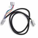 Keenso Front Camera Harness, Replacement 12V LED Illuminated Front View Camera Harness for Vehicle Harness, 2018 2021 Car SUV Truck DIY Installation