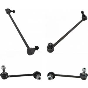 TRQ Front & Rear Sway Bar Stabilizer Link Set Compatible with 2015-2019 Acura TLX 2013-2017 Honda Accord