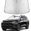 Autovir Windshield Sun Shade Fit for 2024 2025 2026 Chevrolet Equinox Ev | Sunshade, Front Car Window Shades Sun Visor, Blocks UV Rays & Heat, Car Accessories