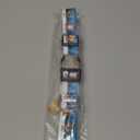 ADOGGYGO Christmas Dog Collar, Deer Santa Xmas Pet Collars Adjustable Soft Blue Christmas Collars for Dogs (Large)