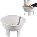 Sitz Bath tub,Sitz Bath for Hemorrhoids,Sits Bath Kit for Women Men,Wider Seating Area, Deeper Bowl (White)