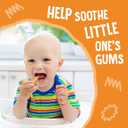 Earth's Best Organic Baby Food, Dissolvable Teething Snack for Babies 6 Months and Older, Cheddar Cheese Crunchy Sticks, .56 oz Pack (Pack of 5)