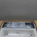 Black Wall Sconces with Crystal Glass Strip Bathroom Sconces Modern Wall Lights for Bedroom Living Room Hallway Wall Light Fixtures, 2 Light E12 Base (15.74 in High)