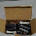 Solar String Lights Outdoor, 4 Pack 160FT 400 LED Solar Twinkle Lights for Outside Waterproof Copper Wire with 8 Modes Solar Fairy Lights for Garden Yard Wedding Christmas Tree Decor (Warm White)