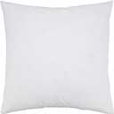 SARO LIFESTYLE Down Feather Pillow Insert, White, 27"x27"