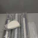 Lamosi 100 Pack 16 oz Clear Plastic Cups with Lids and Straws, Disposable Plastic Coffee Cups with Lids for Iced Coffee, Cold Beverages, Smoothies and To-Go Drinks