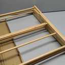 Honey-Can-Do Collapsible Bamboo Drying Rack Sturdy & Foldable Laundry Drying Rack, Space-Saving & Portable Clothes Rack for Air-Drying Clothes, Towels, Blankets & Delicates, Indoor & Outdoor Use.