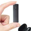 Wireless Bluetooth Mouse, Mini 3-Mode (BT4.0/5.0+2.4G) Noiseless Rechargeable Travel Mice with Mouse Case, 3 Buttons 1200 DPI Ultra Lightweight Portable Wireless Mice for Desktop Laptops PC（Black）