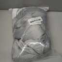 Insulated AC Cover for Window Units - Indoor Use with Soft, Windproof Fabric to Block Drafts, Save Energy and Enhance Comfort (grey, 28 x 20 x 3.5)