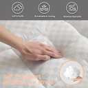 King Size Mattress Toppers, Mattress Pad Cover for Back Pain,Cooling Mattress Protector with 8-15" Inch Deep Pocket,Quilted Overfilled Down Alternative Filling 78x80 inch, White