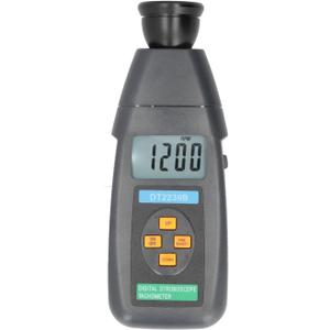 Digital Stroboscope Tachometer DT2239B Handheld Non RPM Meter for Industrial Maintenance and Testing