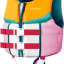AEOCOO Toddler Swim Vest for 20-30 Pounds, Kids Pool Floaties Vest, Puddle Swim Jumper Buoyancy Jacket, Boys, Girls, Nios, XS