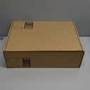 UBWDU Women's Suede Knee High Boots Square Toe Stiletto Heels Wide Calf Tall Boots (11, Burgundy Pu)