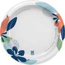 2 x Dixie Medium Paper Plates, 8.5 Inch, 90 Count, 2X Stronger*, Microwave-Safe, Soak-Proof, Cut Resistant, Disposable Plates For Everyday Breakfast, Lunch, & Dinner Meals