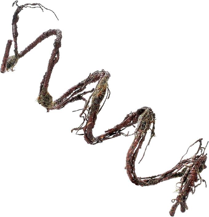 Giegxin 98in Bendable Artificial Tree Branches for Decoration Fake Tree Twigs Fake Vine Branches Artificial Plants Trunk Greenery Garland for Garden Forest Room Wedding Home Wall Door Outdoor Spring